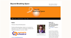 Desktop Screenshot of beyondbreathingspace.com